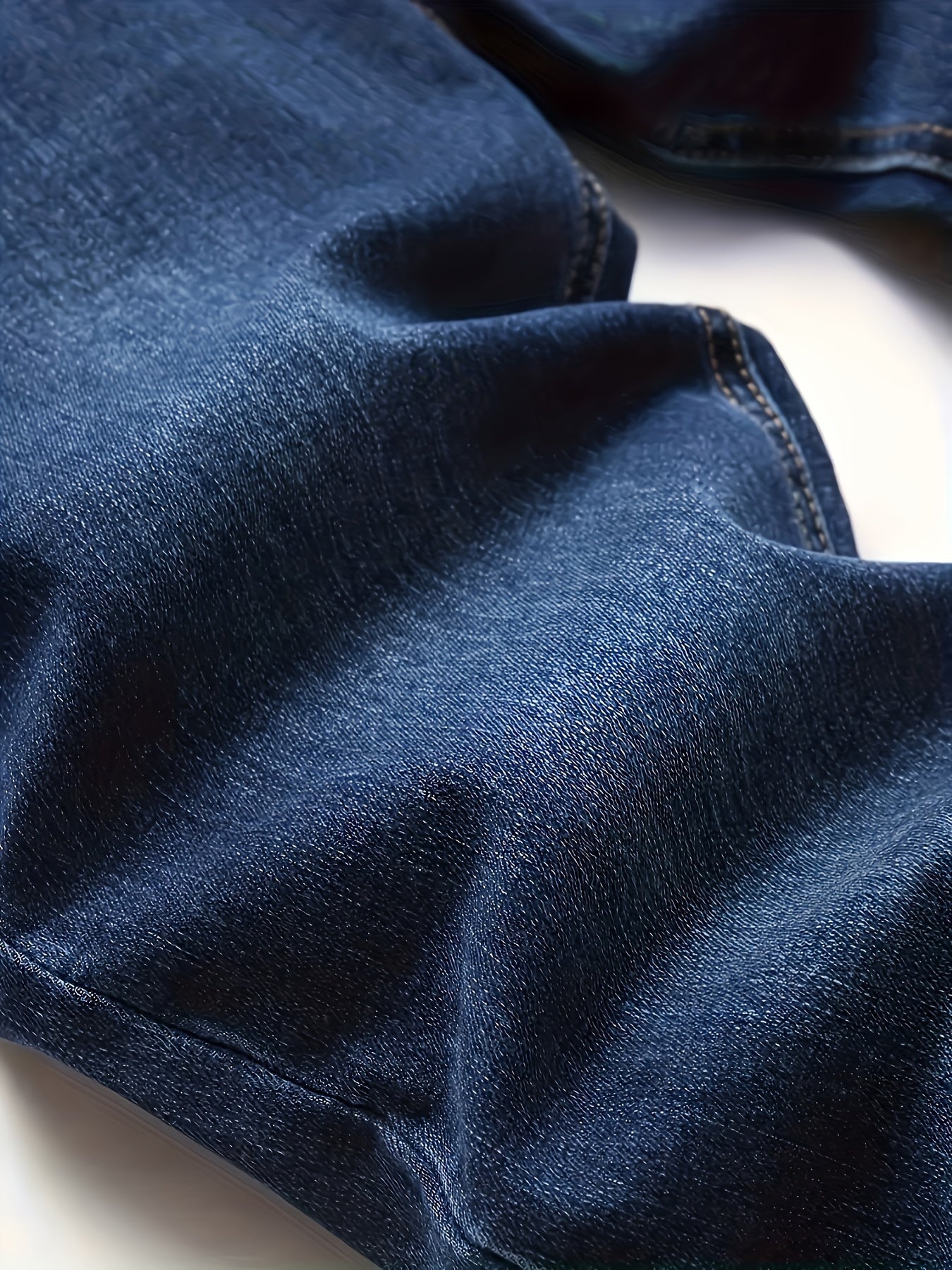 Klassiske Slim Fit Jeans Herre | Stretch Denim til Mænd, Tilspidsede Ben 3