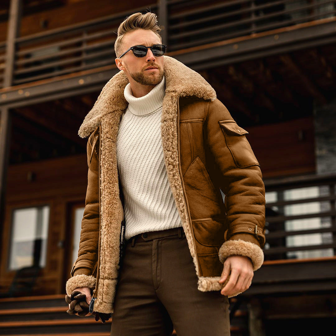 Ravi Shearling Jacket | Luksuriøst Shearling, Regular Fit 2